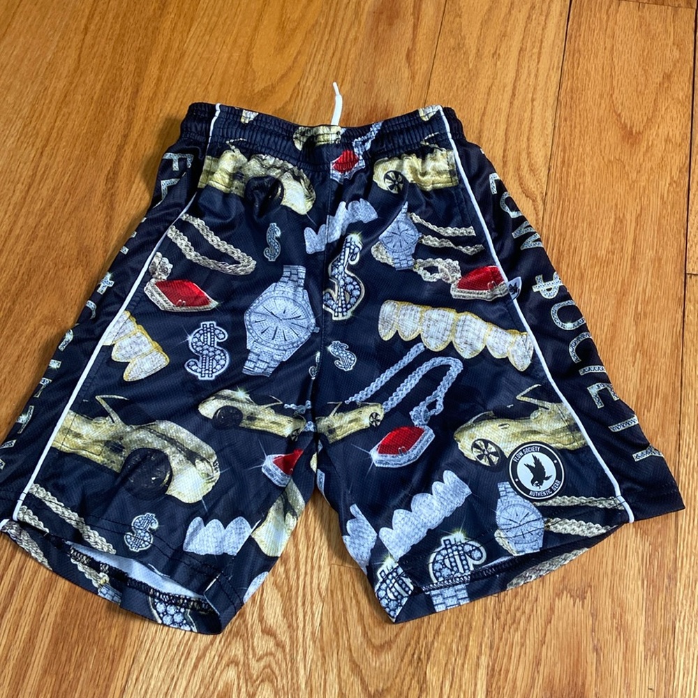 Youth Bling Society Attack Shorts